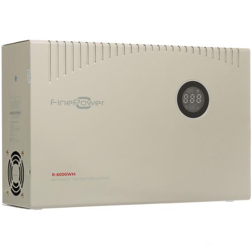 Стабилизатор напряжения FinePower R-6000WM — внешний вид