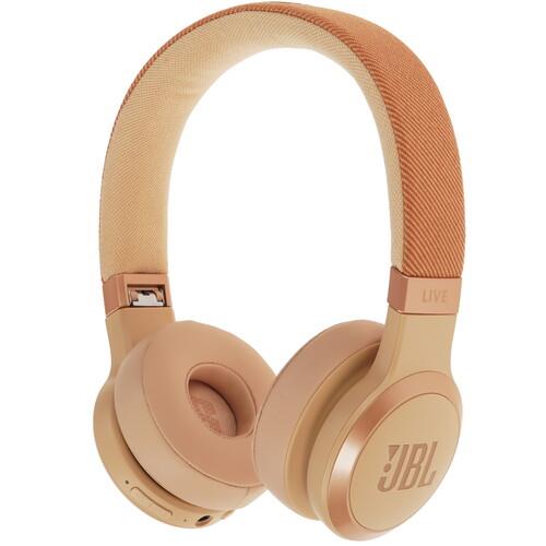Беспроводные/проводные наушники JBL Live 670NC бежевый