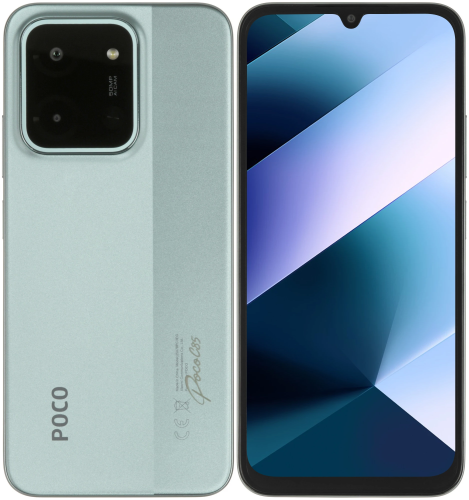 Смартфон POCO C85 8/256 гб зеленый