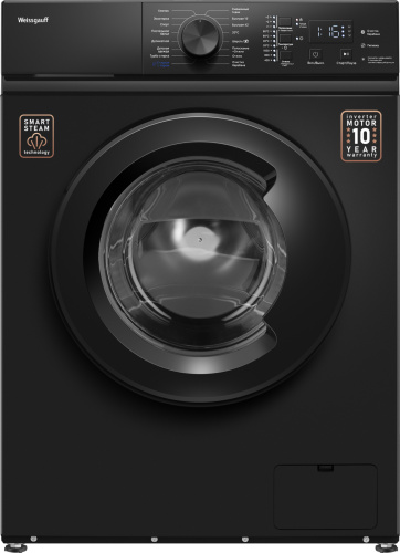 Стиральная машина Weissgauff WM 4527 DC Inverter Steam Black