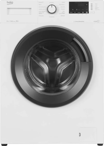 Стиральная машина Beko WSRE6H612ZAWI