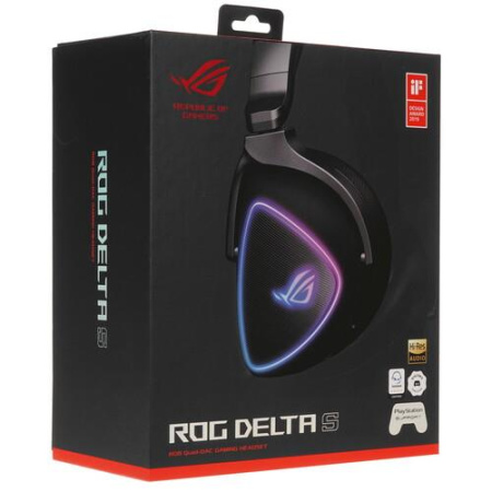 Проводные наушники ASUS ROG Delta S черный