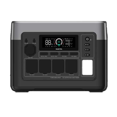Портативная электростанция Oukitel P1500E PLUS 1800W / 1536Wh LiFePO4