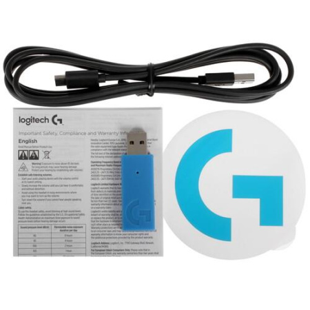 Беспроводные наушники Logitech G733 синий