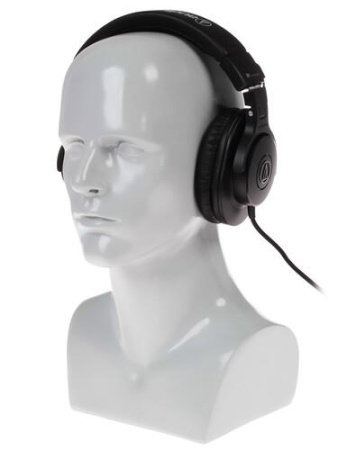Проводные наушники Audio-Technica ATH-M30X черный