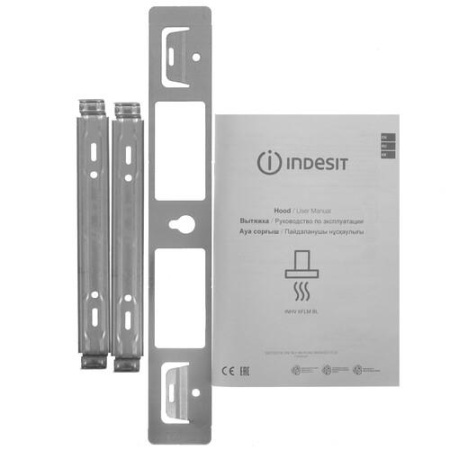Вытяжка наклонная Indesit INHV 6FLM BL черный