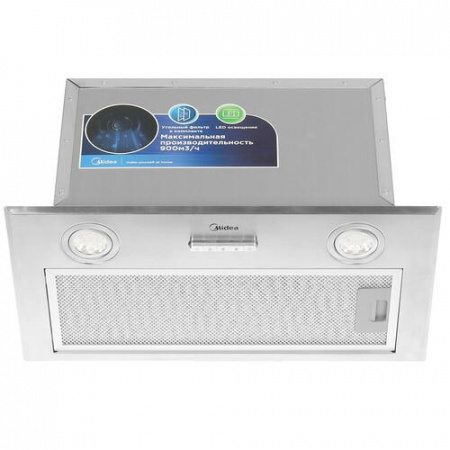 Вытяжка полновстраиваемая Midea MH60I370X серебристый