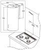Вытяжка пристенная Haier HVX-W481LX серебристый